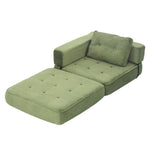 Folding Sofa Bed With Pillow | Green