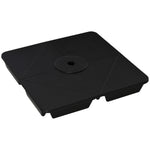 Set Of 4 Parasol Base, Up To 80kg, Black
