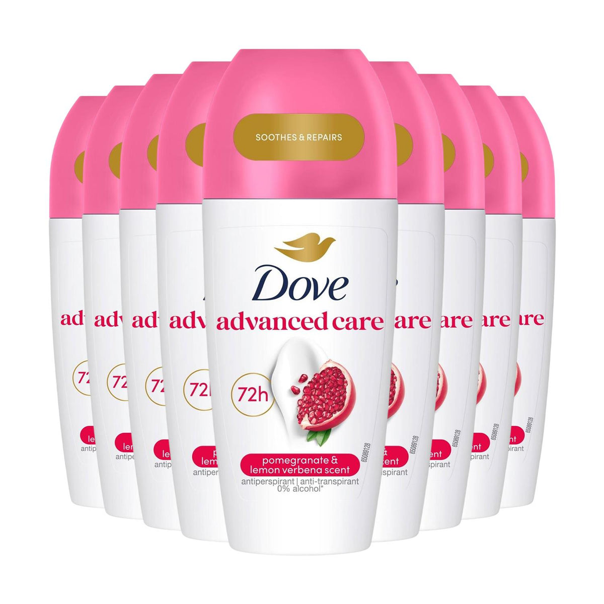 Roll On Go Fresh Pomegranate 72h Lasting Anti-perspirant 9x50ml