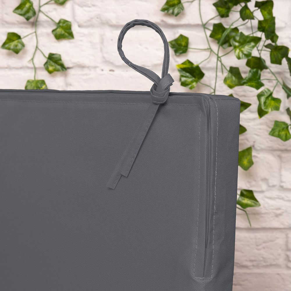 Stone Seat Cushion Pad Set Of 2 | Dark Slate Gray