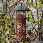 Secret Garden Peanut Feeder – Antique Leaf Design, Green | Antique Copper