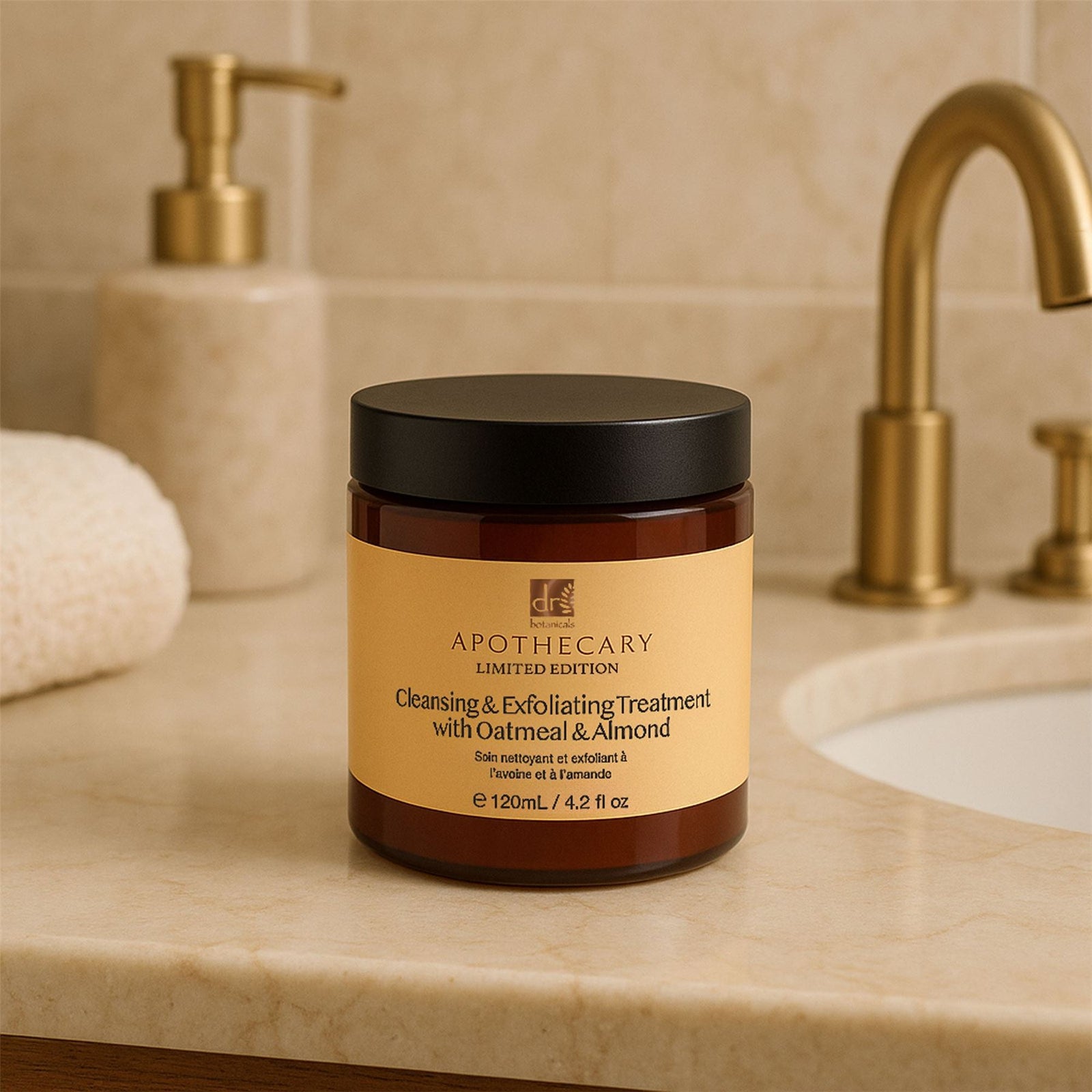 Cleansing & Exfoliating Anti-ageing Treatment With Oatmeal & Almond 120ml