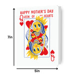 Queen Of Our Hearts' Mother's Day Card Official Product