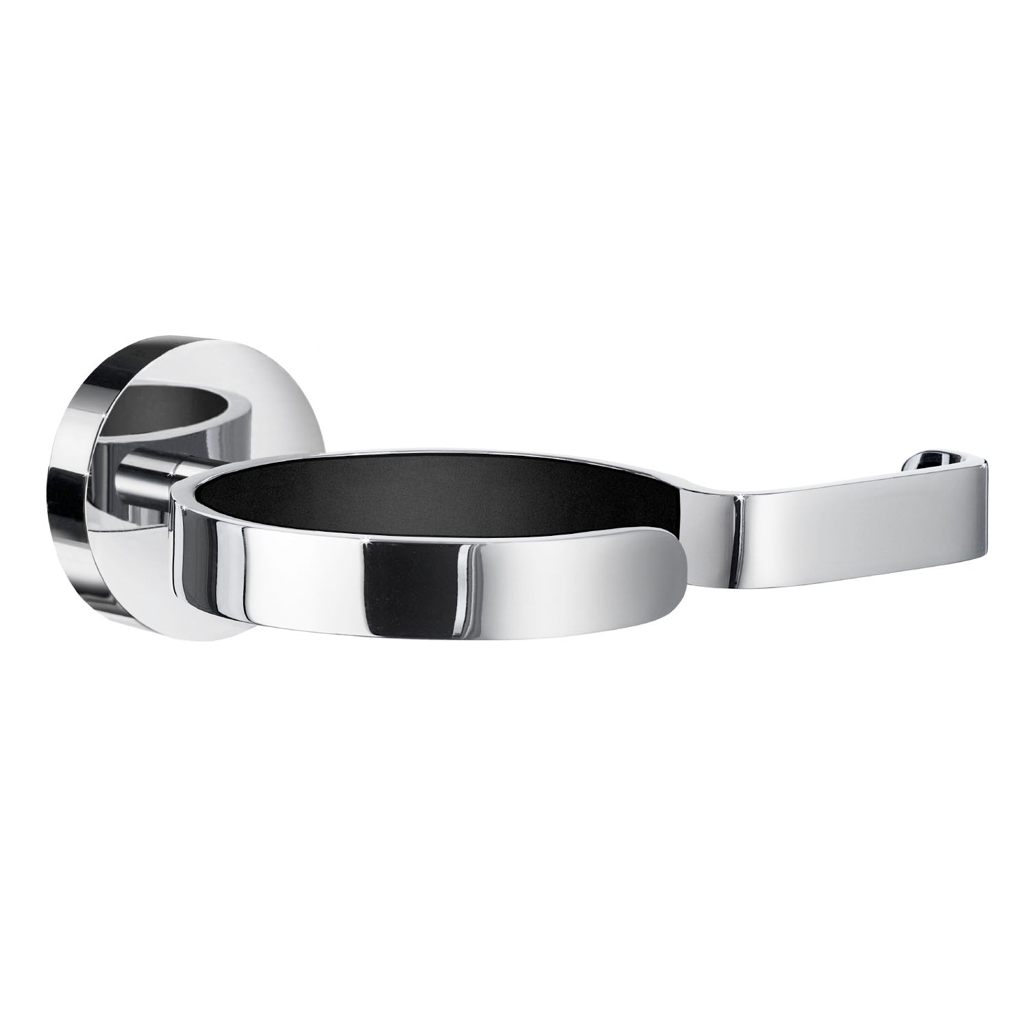 Hair Dryer And Straightener Wall Mounted Holder Station | Polished Chrome