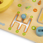 Wooden Jungle Busy Board For Toddlers