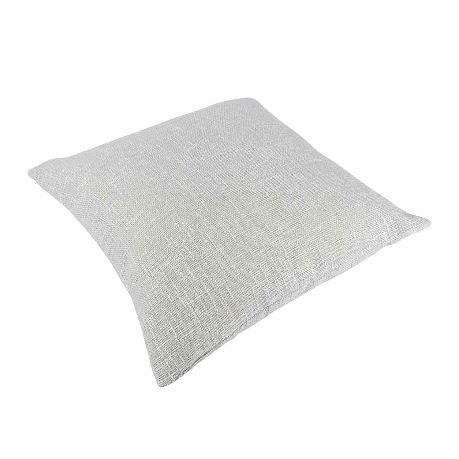 Textured Cushion Cover | 45cm x 45cm | Light Grey