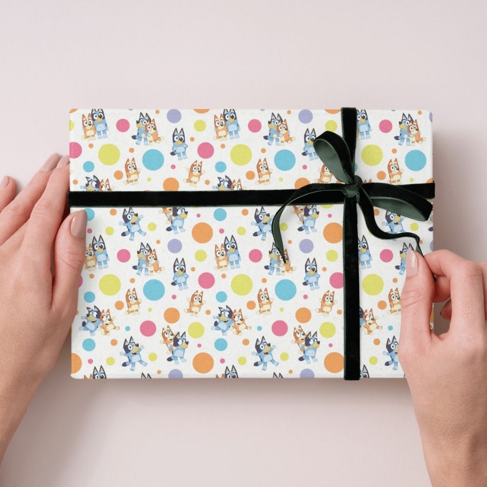 4m Roll Birthday Wrapping Paper