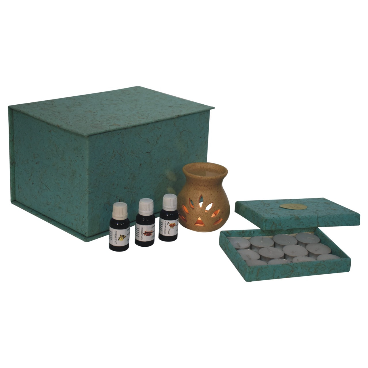 Beige Cutout Oil Burner (summer)