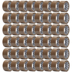 Brown Packing Tape 48mm X 66m Strong Parcel Box Tape | 48 Rolls | Brown
