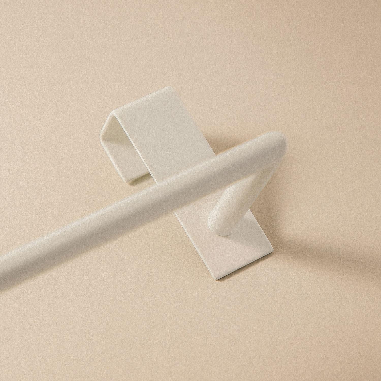 Towel Rail, 28cm Over Cabinet Door White, Anti-corrosion Stick Collection