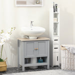 Bathroom Under Sink Cabinet Vanity Unit Adjustable Shelf