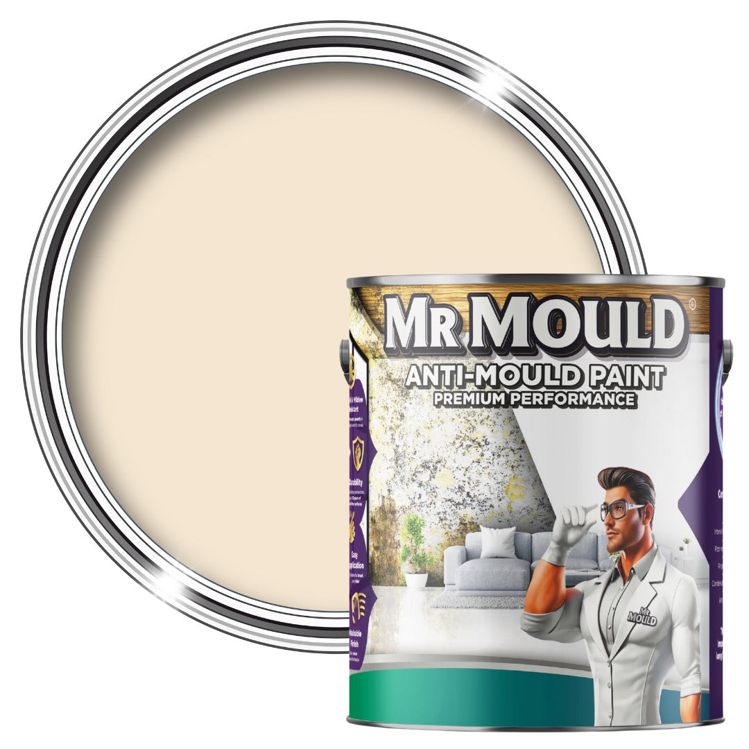 Anti-mould Paint - Premium Colour & Protection For Interior Walls & Ceilings | 1L | Magnolia