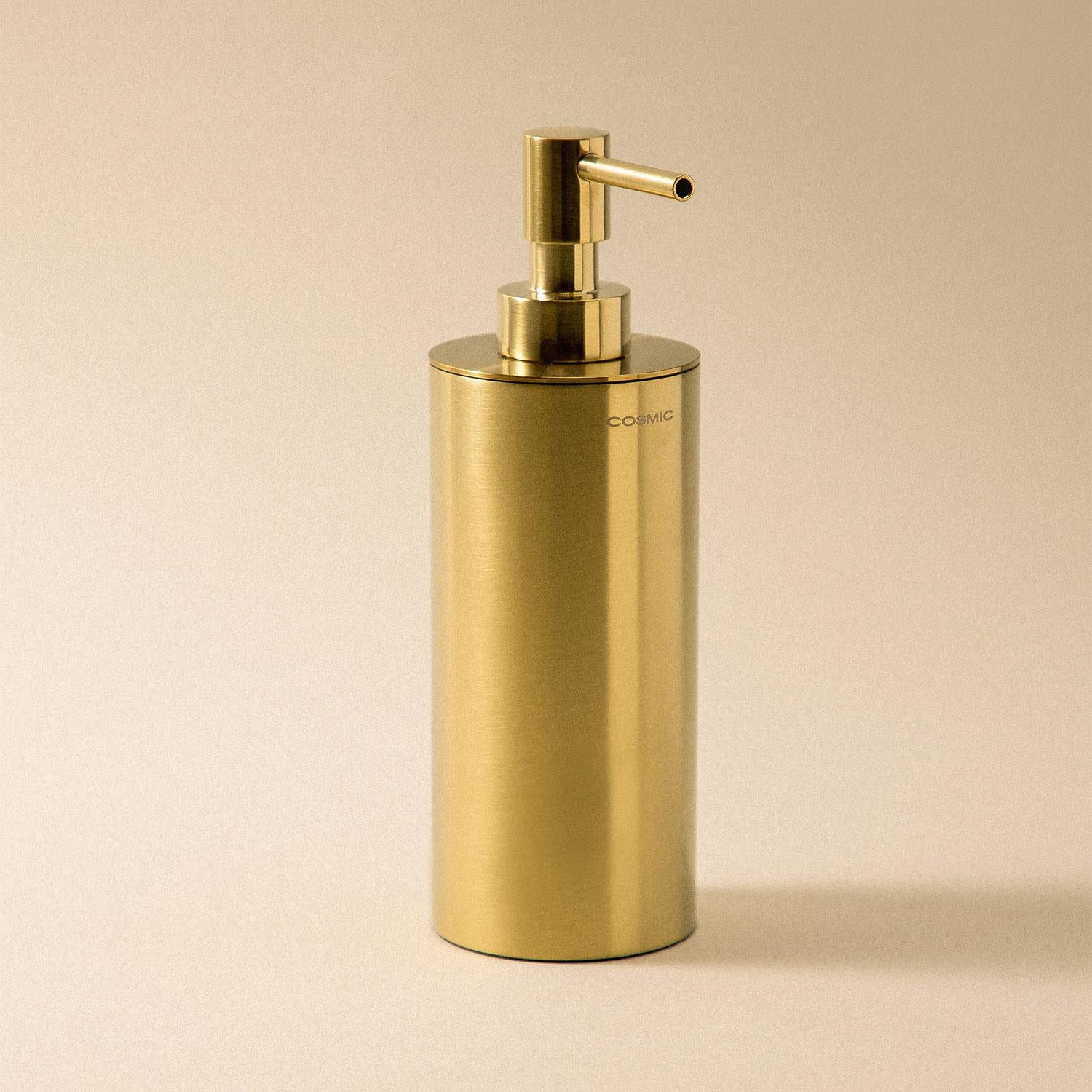 Soap Dispenser, 240 Ml Capacity, Gold, Architect S+ Collection