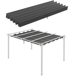 Pergola Cover For 3 X 3m Pergola, Replacement Canopy Only | Gray