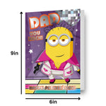 Minions 'you Rock' Father's Day Card Official Product