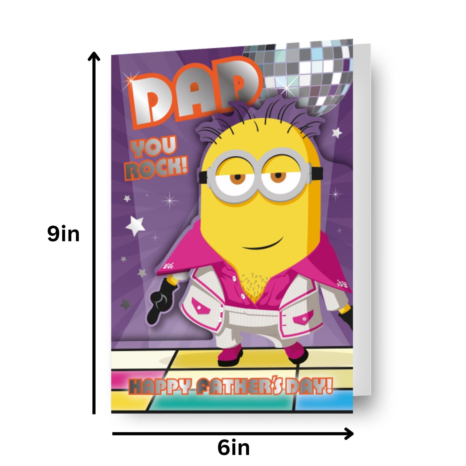 Minions 'you Rock' Father's Day Card Official Product