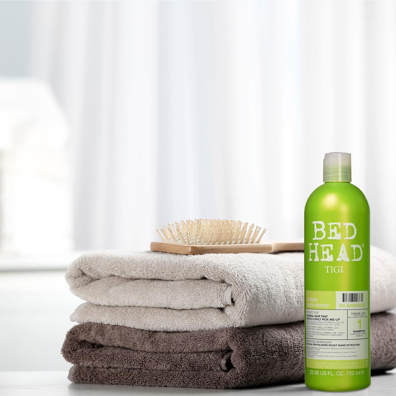 Urban Antidotes Re-energise Daily Shampoo For Normal Hair 750ml