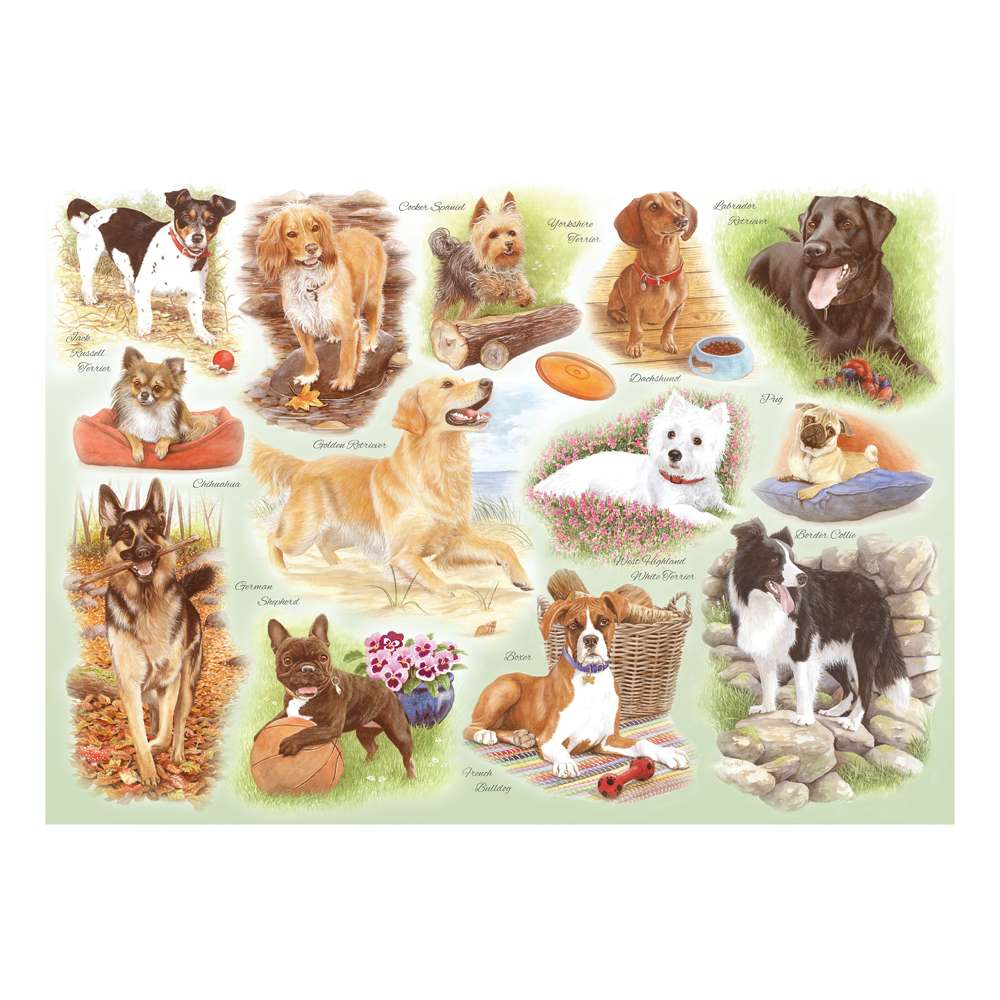 The House of Puzzles Some Of Our Best Friends Big 250 Piece Jigsaw Puzzle