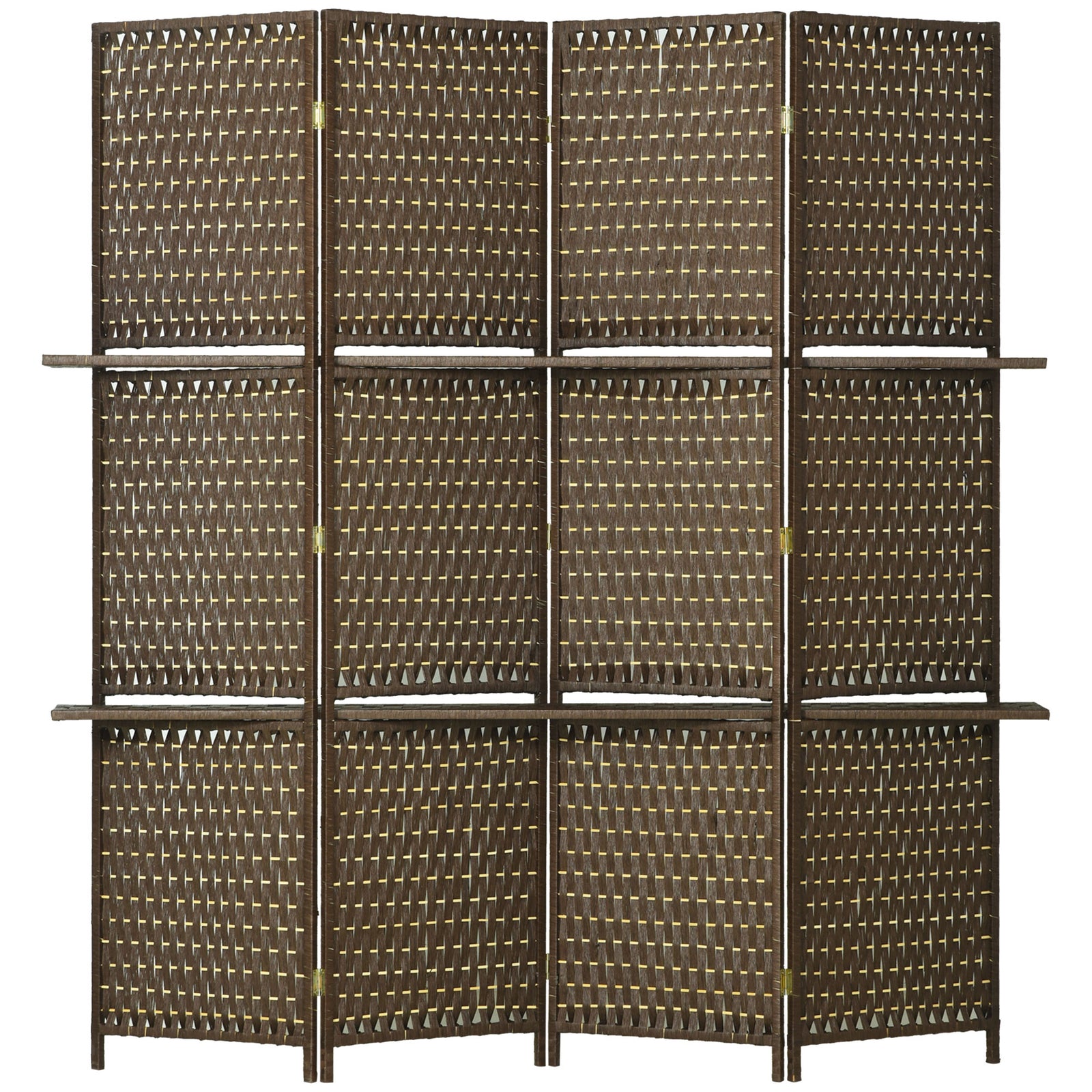 4 Panel Folding Room Dividers Privacy Screen Panels