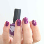 Vegan & Natural Nail Polish Vernis, 299 Purple / Violet