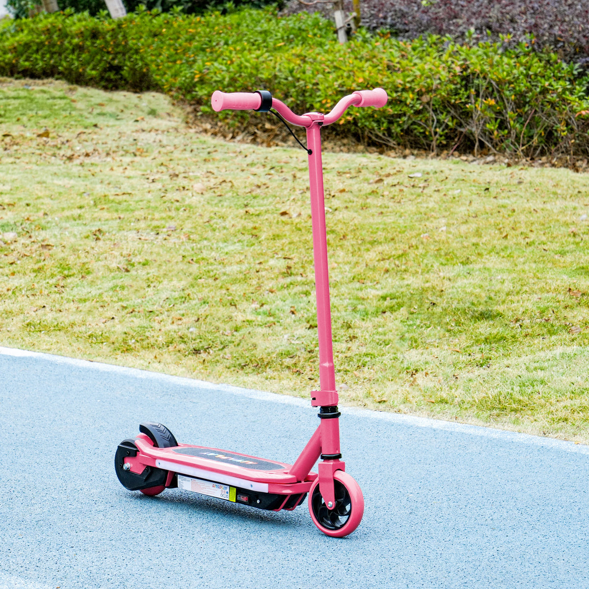 Electric Scooter For Ages 6-14, With Colourful Light | Pink