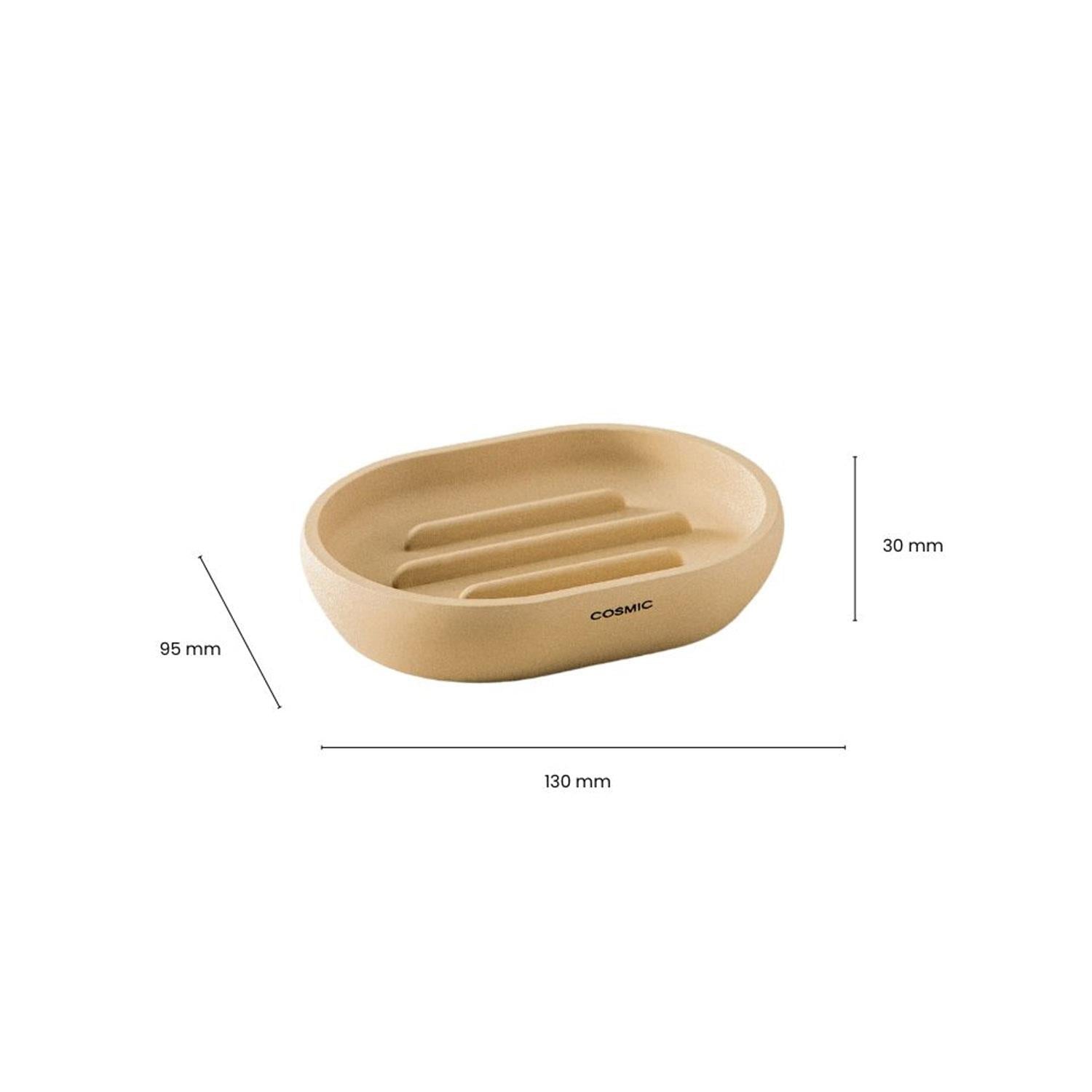 Soap Dish Freestanding Green Saona Collection