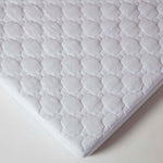 Luxury Triple Fill Mattress Protector | King | White