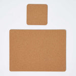 HOMESCAPES Xmas Forest Placemats & Coasters, Set Of 8
