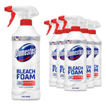 Mint Boost Bleach Foam Spray Toilet & Bathroom Cleaner 450ml, 6 Pack