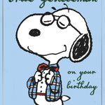 Snoopy Birthday Card For Him Official Product