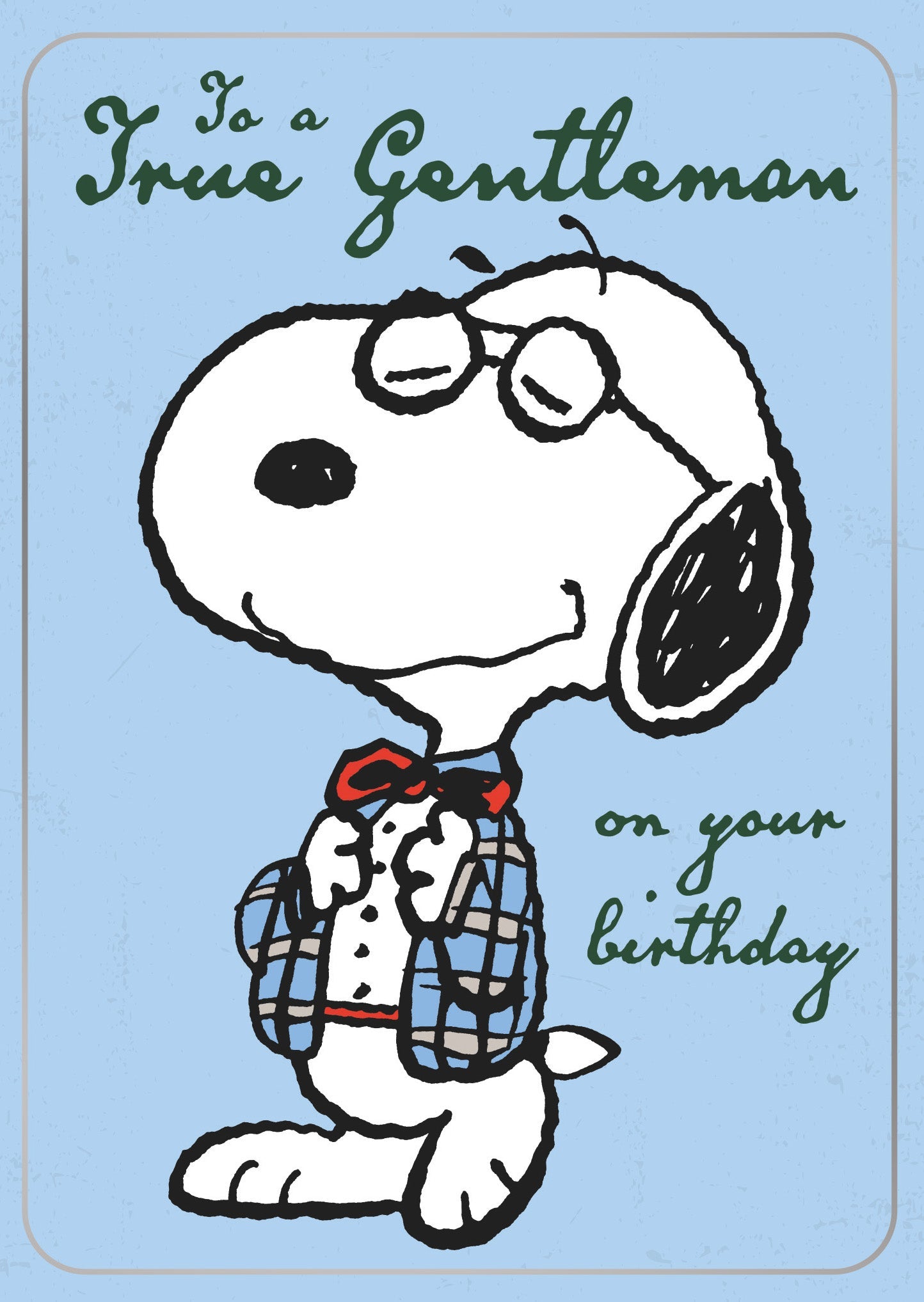 Snoopy Birthday Card For Him Official Product