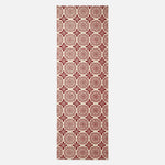 Cassia Red Cotton Geometric Rug | 200cm | Red