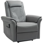 Kneading Massage Recliner Chair Breathable Leather
