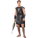 Male Dark Gladiator Costume | Medium