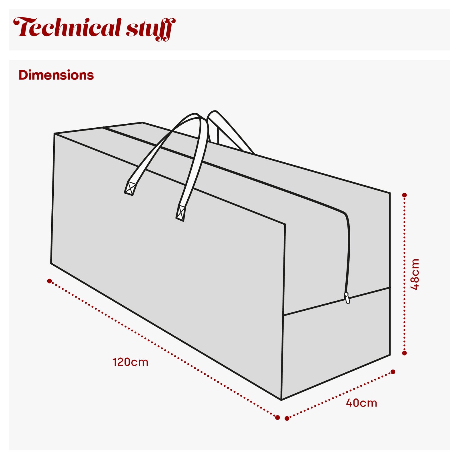 Durable Christmas Tree Storage Bag Green Holder For 7ft Trees