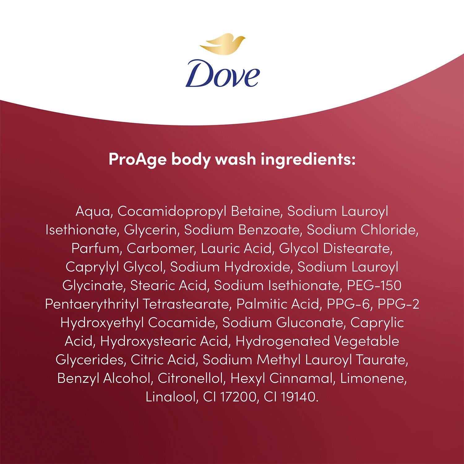 Advanced Care Body Wash Pro Age For 24hrs Renewing Micromoisture 400ml, 3pk