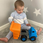 Blue Dump Truck, Made From 100% Recycled Plastic