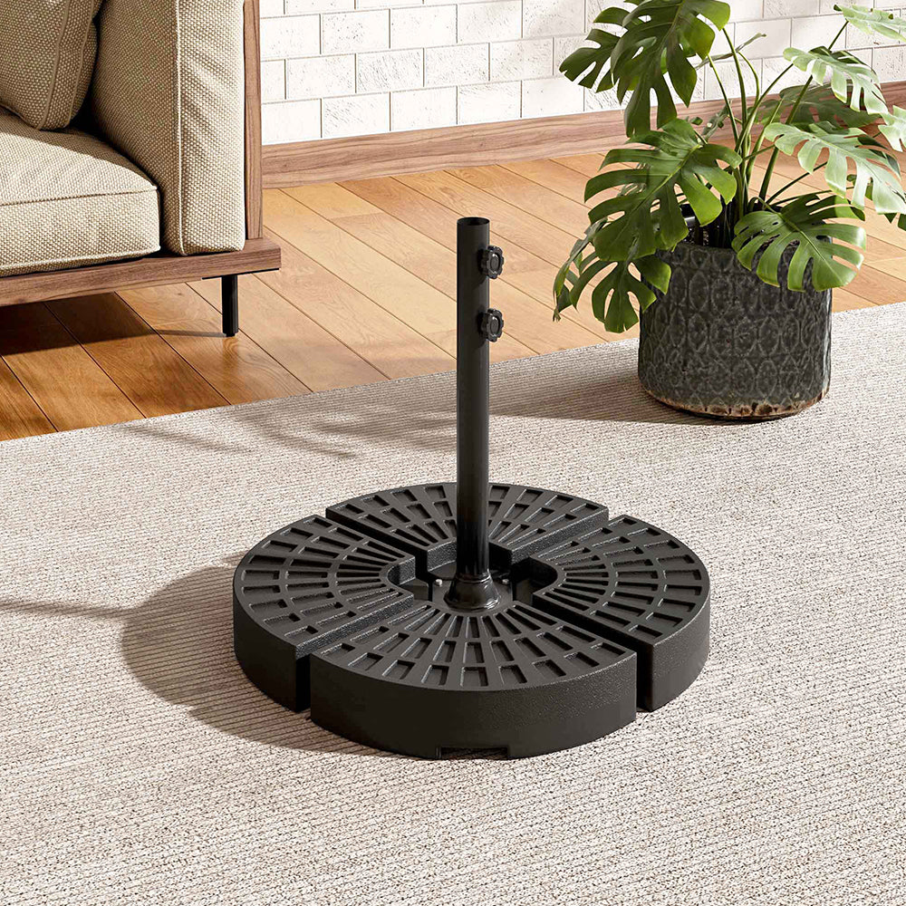 Hdpe Water-or-sand-filled Umbrella Base Cantilever Parasol Stand