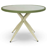 5-piece Rattan Outdoor Dining Set | Green