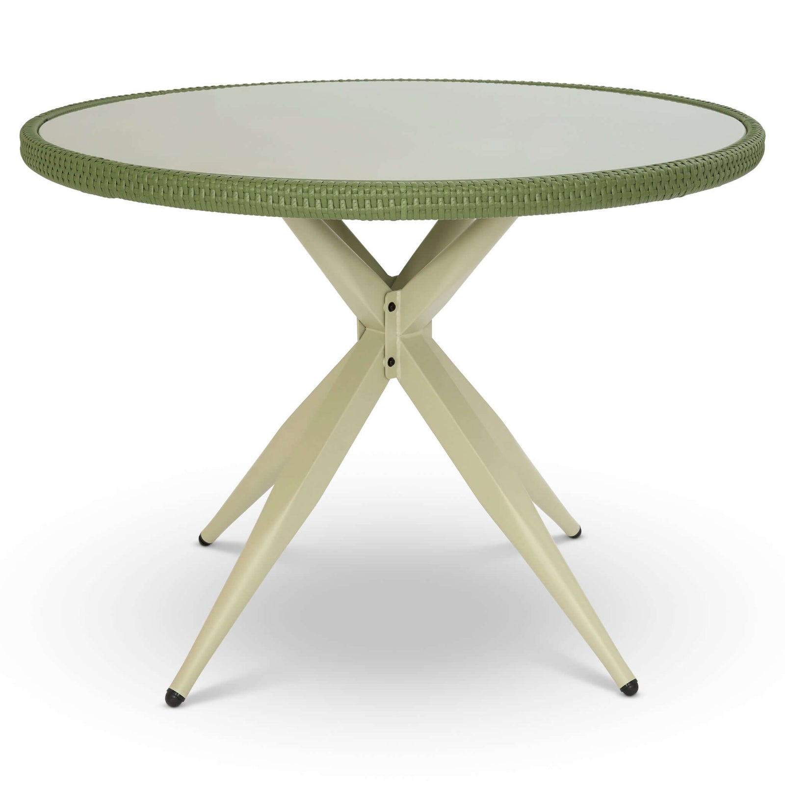 5-piece Rattan Outdoor Dining Set | Green
