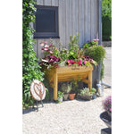 Raised Wooden Planter - Small Classic | Grey