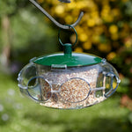 Small Ufo Bird Feeder Green 25cm Small-entry Design | Green