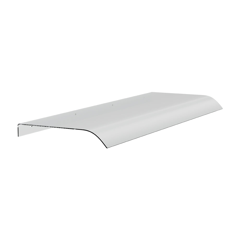 120cm W X 43cm D Transparent Window Door Awning Canopy