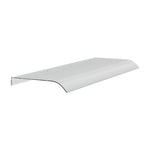120cm W X 33cm D Transparent Window Door Awning Canopy