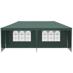 6m X 3m Garden Gazebo Marquee Canopy Party Tent Canopy Patio | Green
