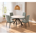 Indoor & Outdoor Living Harley Extendable Dining Table With 4 Emily Chairs