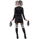 Gothic Cheerleader Costume | Small