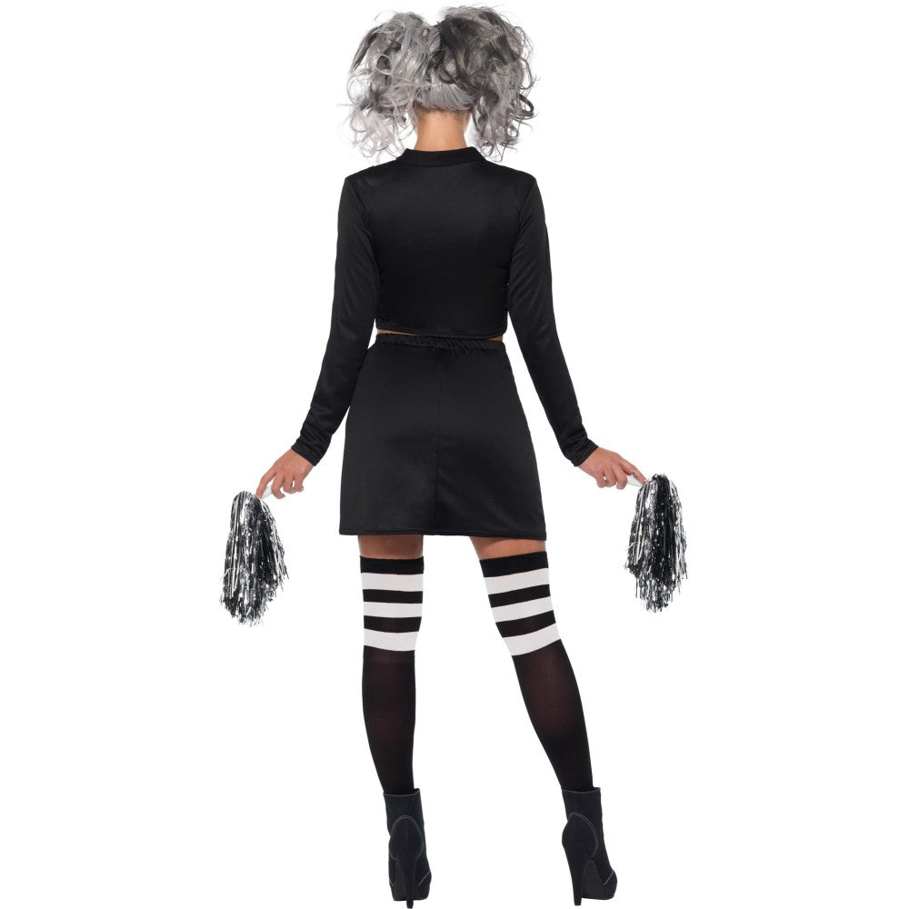 Gothic Cheerleader Costume | Small