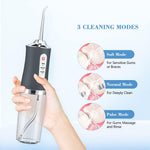 Dyzi Rechargeable Water Flosser – Portable Dental Cleaner With 4 Tips