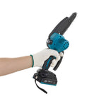 8 Inch Portable Cordless Electric Chainsaw With 2 Batteries